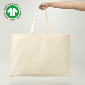 BOLSA DE ALGODÓN ORGÁNICO CERTIFICADO 40X60 CM