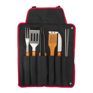 Delantal Asado con Accesorios "BBQ"