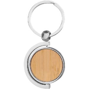 Llavero de bambú "SPIN"